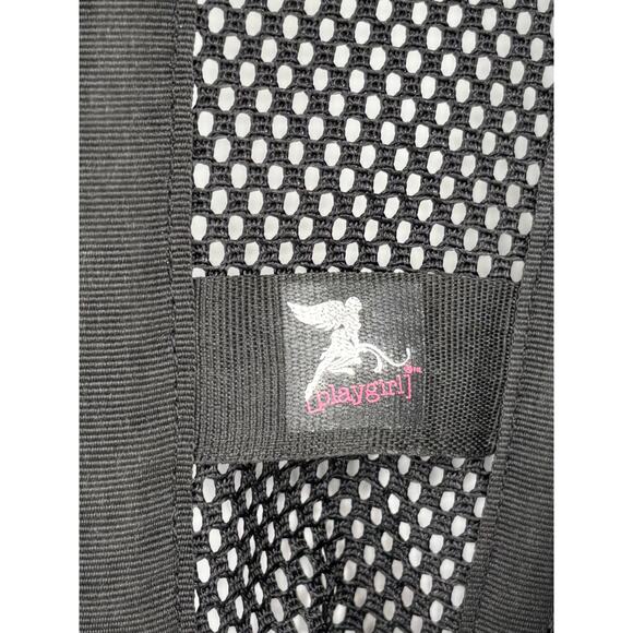 Playgirl Black Mesh Underbust Corset Size XS/S - Picture 5 of 6